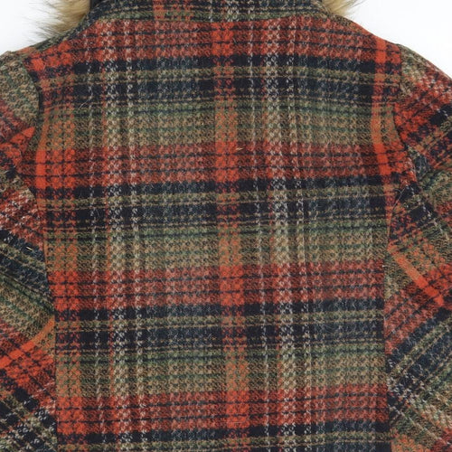 Joe Browns Womens Multicoloured Check  Jacket Coat Size 22