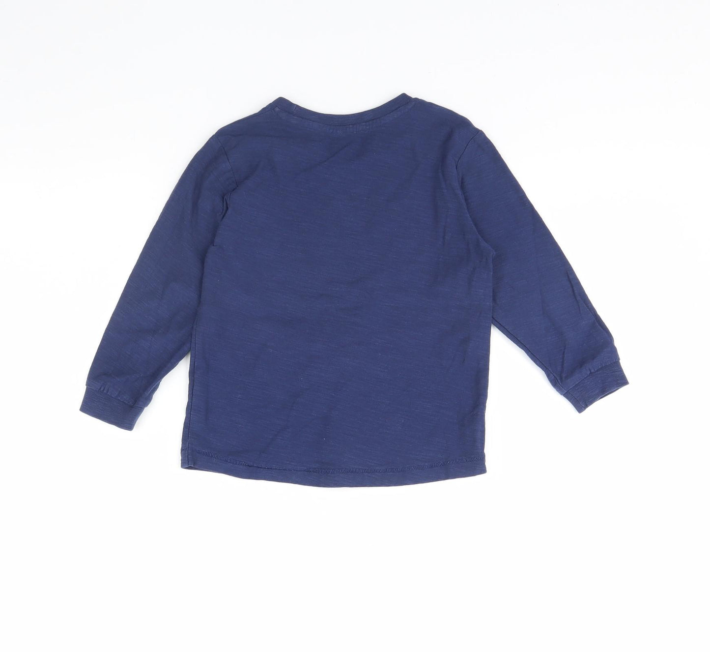 Preworn Boys Blue   Basic T-Shirt Size 4 Years