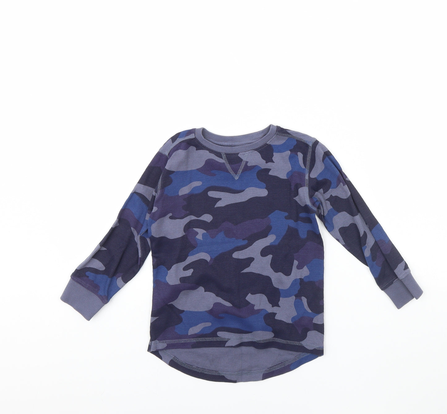 NEXT Boys Blue Camouflage  Basic T-Shirt Size 3 Years