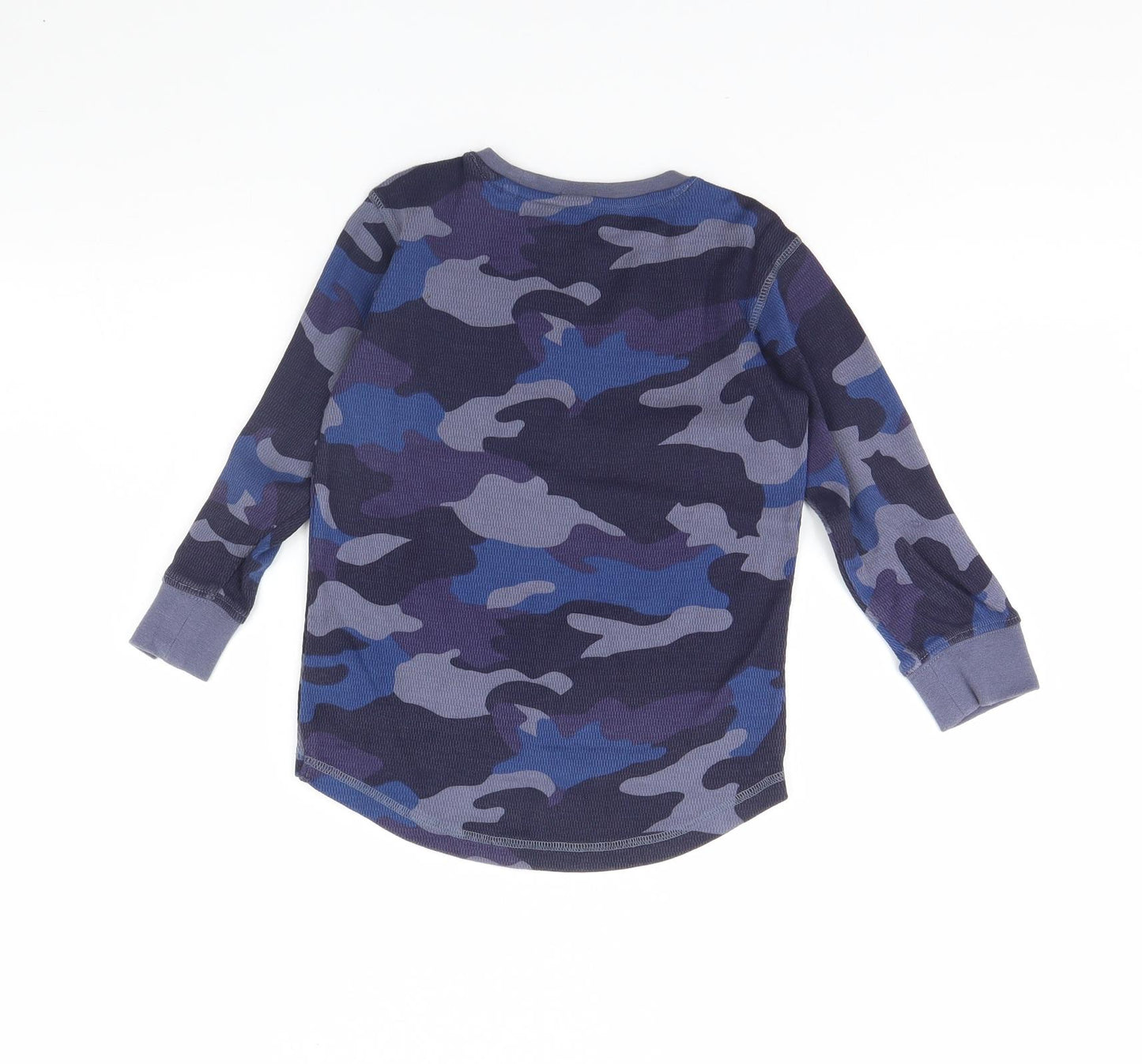 NEXT Boys Blue Camouflage  Basic T-Shirt Size 3 Years