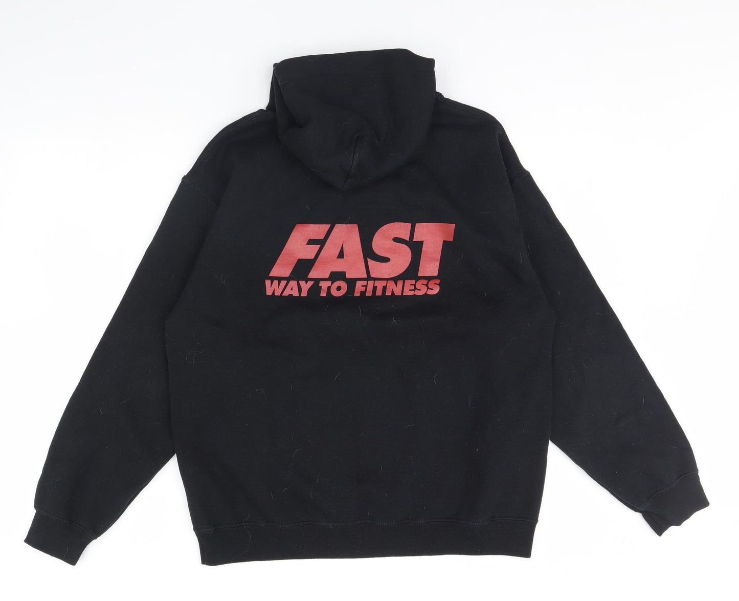 Gildan Mens Black   Pullover Hoodie Size M