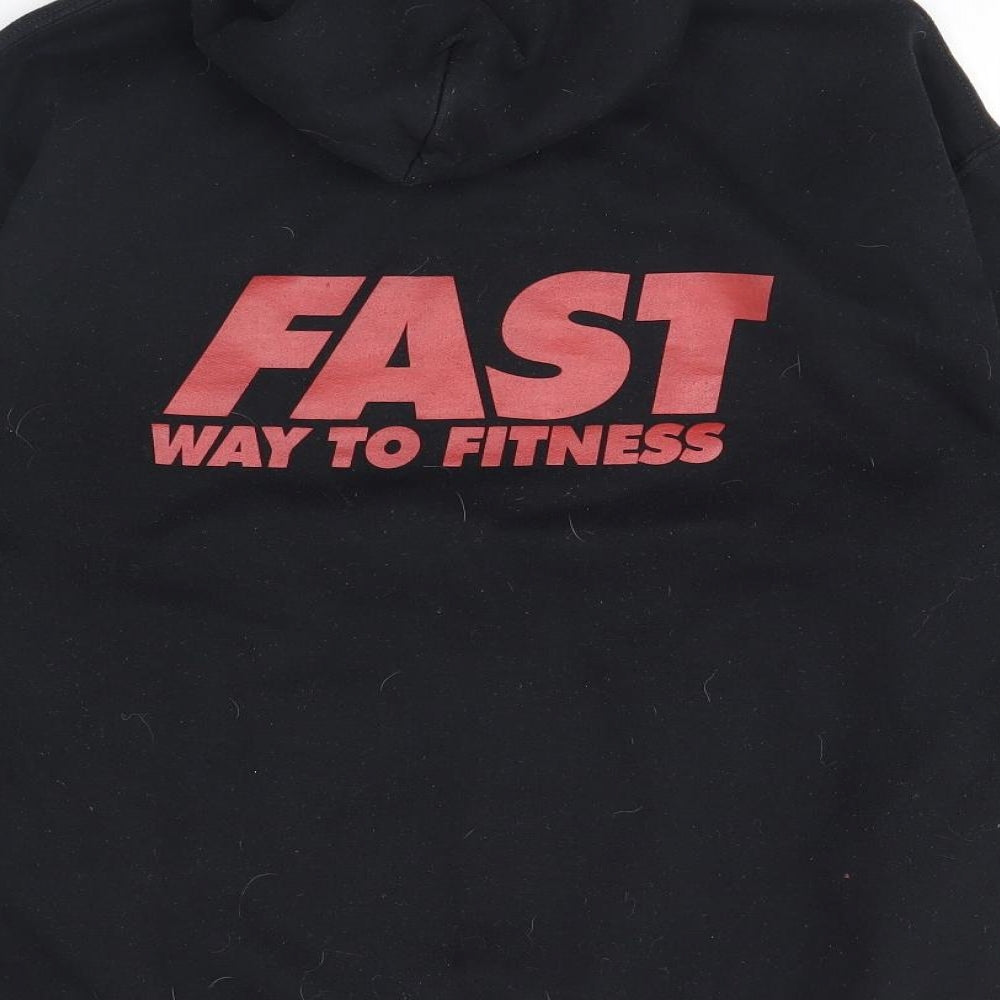 Gildan Mens Black   Pullover Hoodie Size M