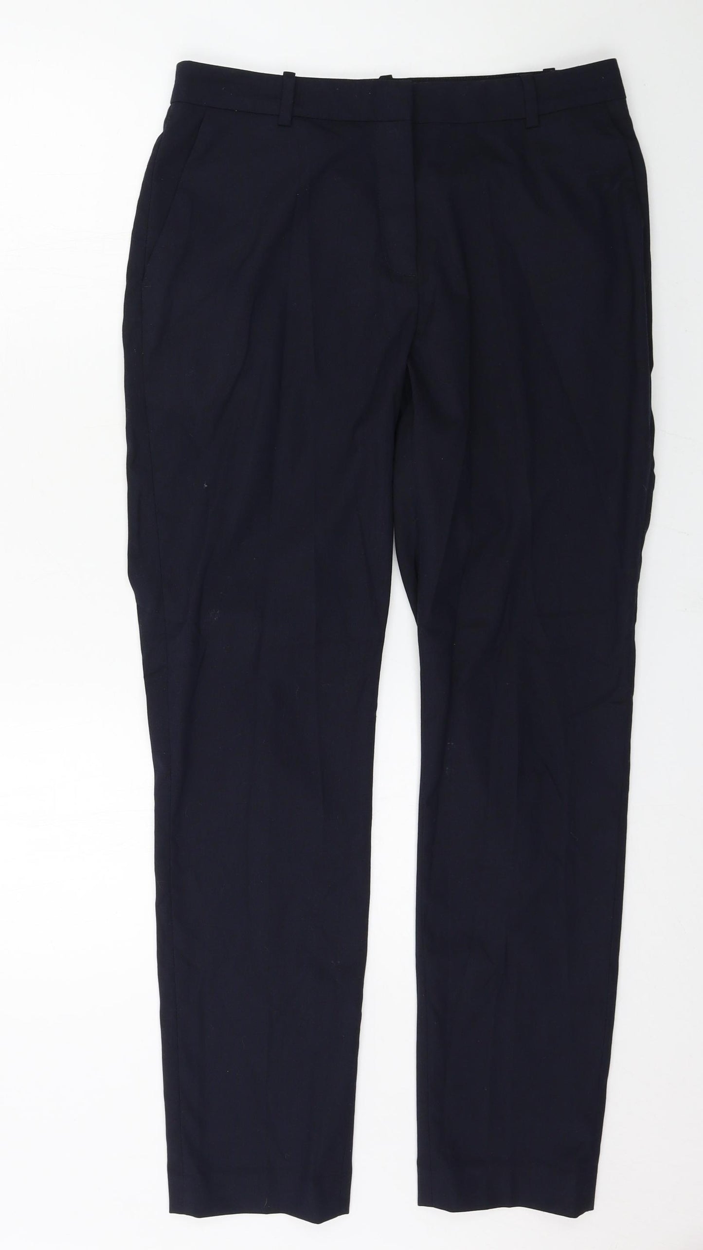 H&M Womens Blue   Trousers  Size 10 L29 in