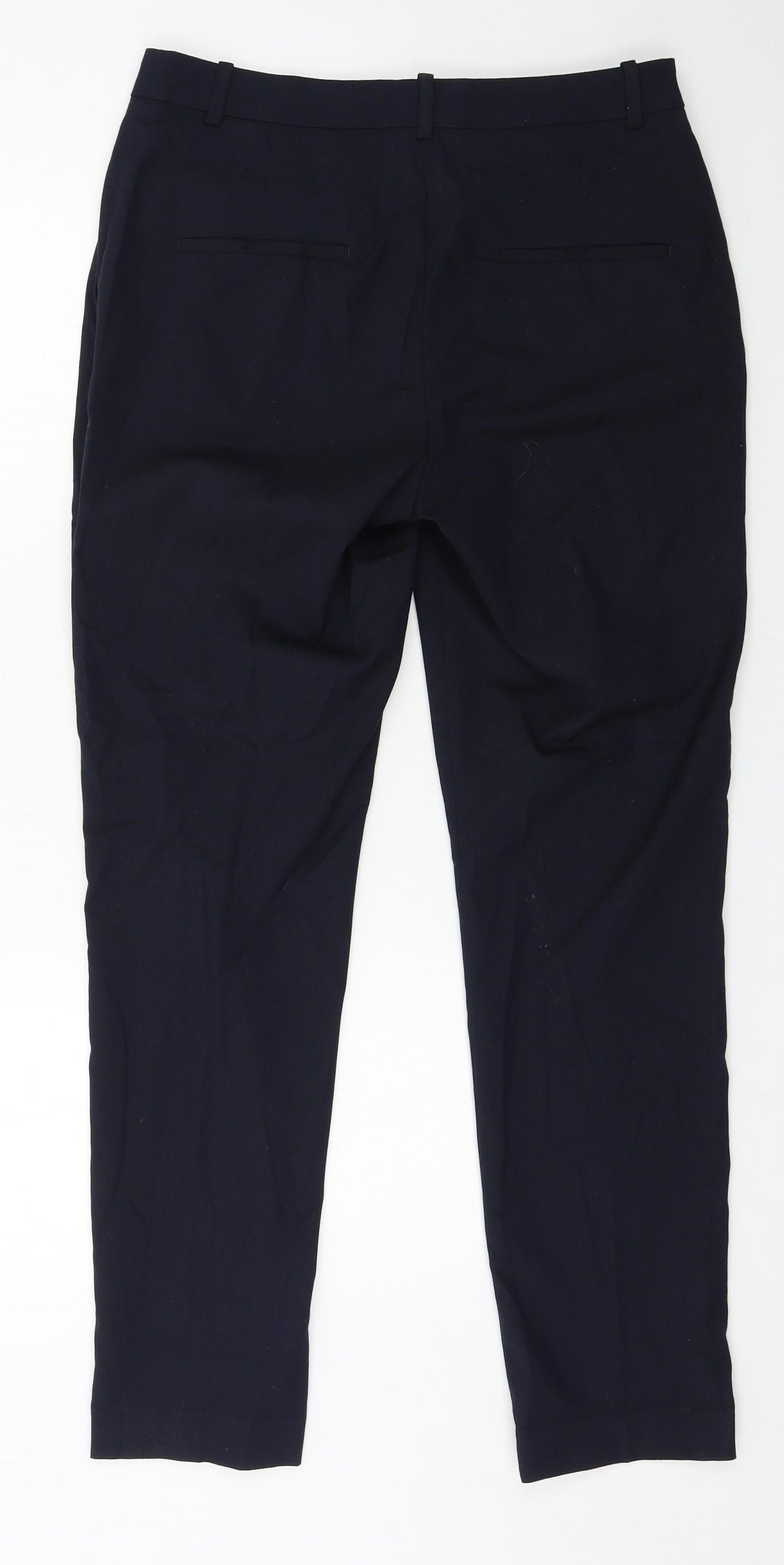 H&M Womens Blue   Trousers  Size 10 L29 in