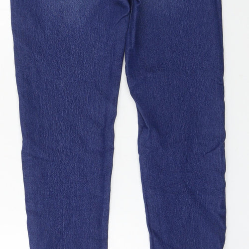 Denim & Co. Womens Blue  Denim Skinny Jeans Size 4 L28 in