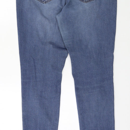 George Womens Blue  Denim Straight Jeans Size 18 L31 in