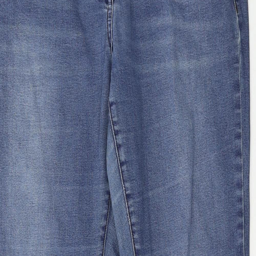 George Womens Blue  Denim Straight Jeans Size 18 L31 in