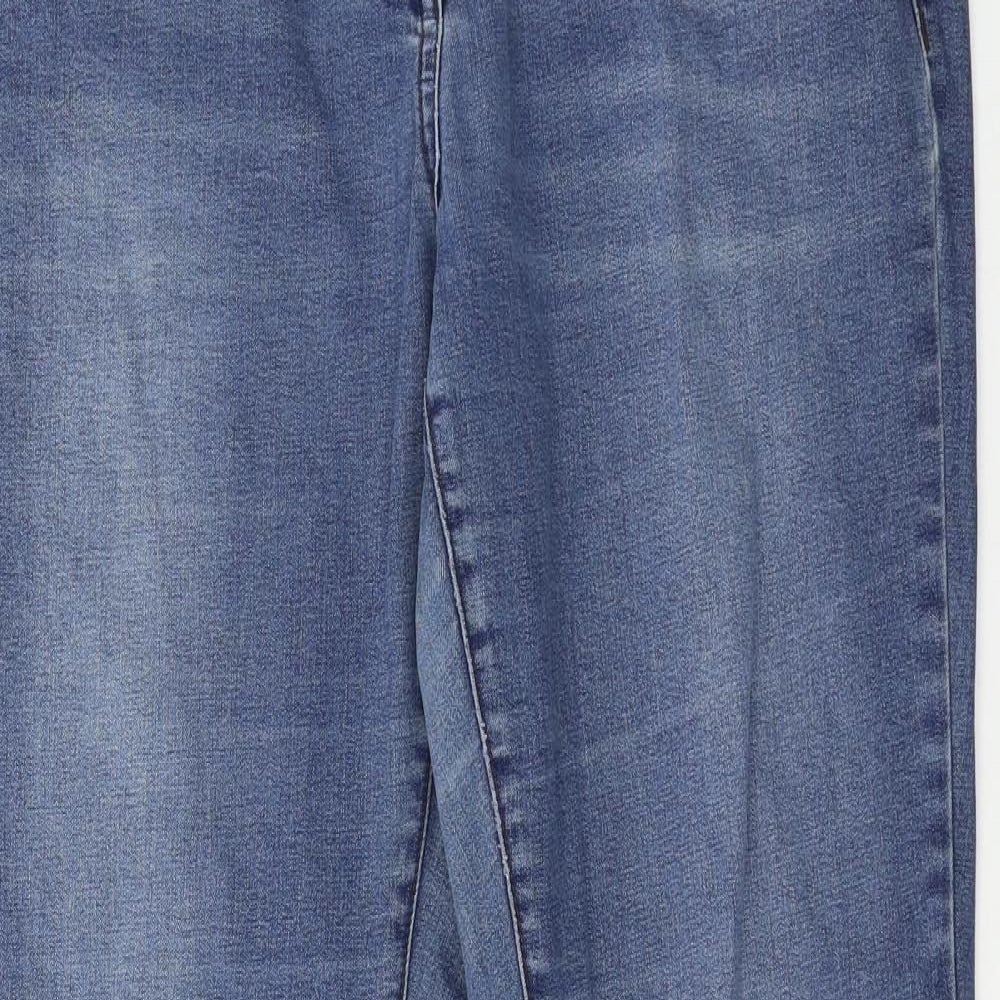 George Womens Blue  Denim Straight Jeans Size 18 L31 in