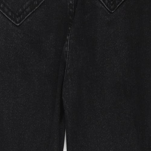 Boohoo Womens Black  Denim Skinny Jeans Size 10 L25 in