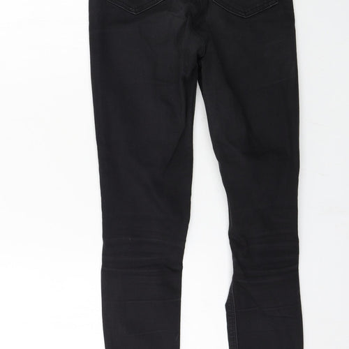 Topshop Womens Black  Denim Skinny Jeans Size 26 in L32 in