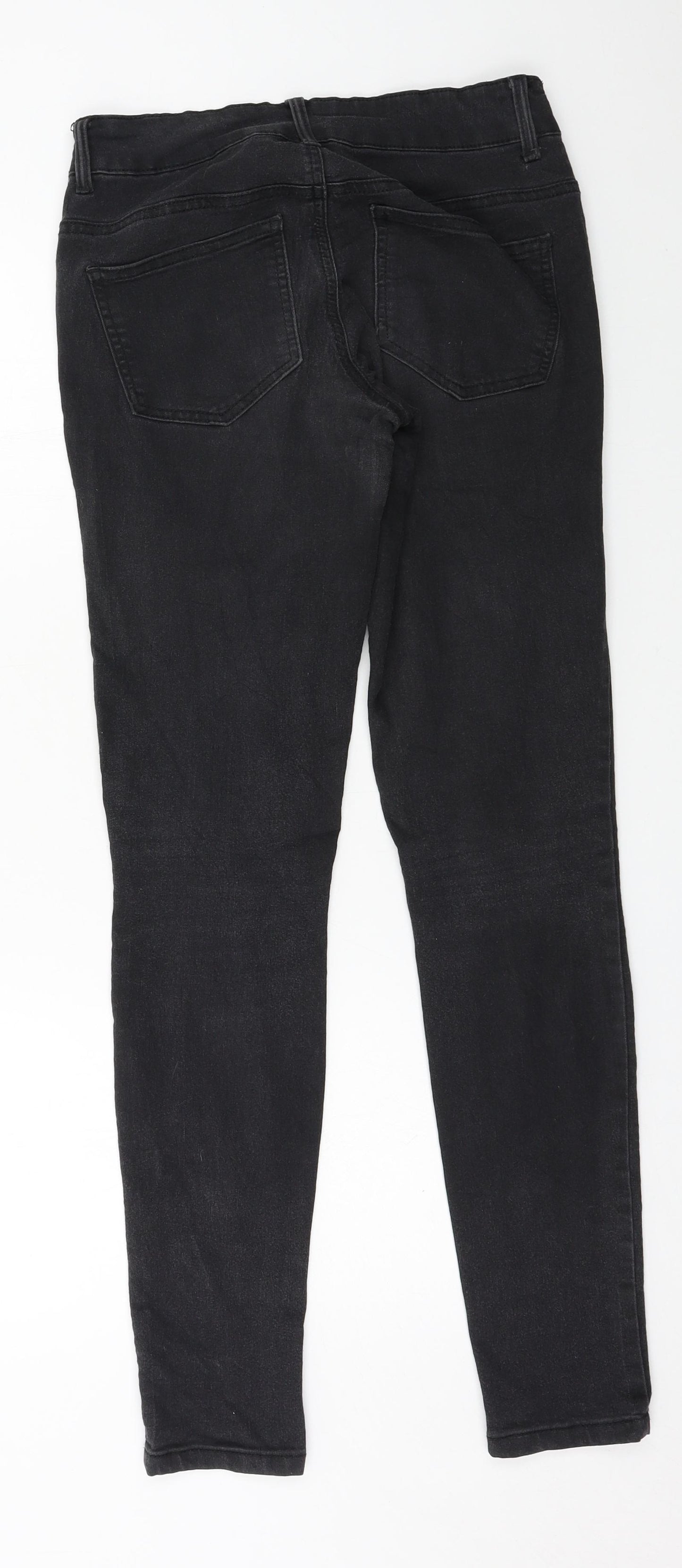 Jaqueline de Young Womens Black  Denim Skinny Jeans Size S L30 in