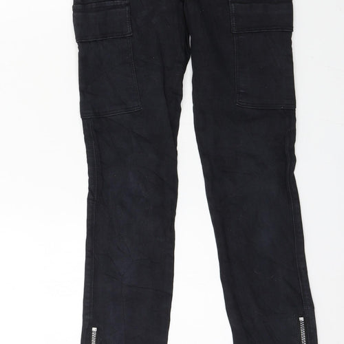 Dr. Denim Womens Black  Denim Skinny Jeans Size 26 in L28 in