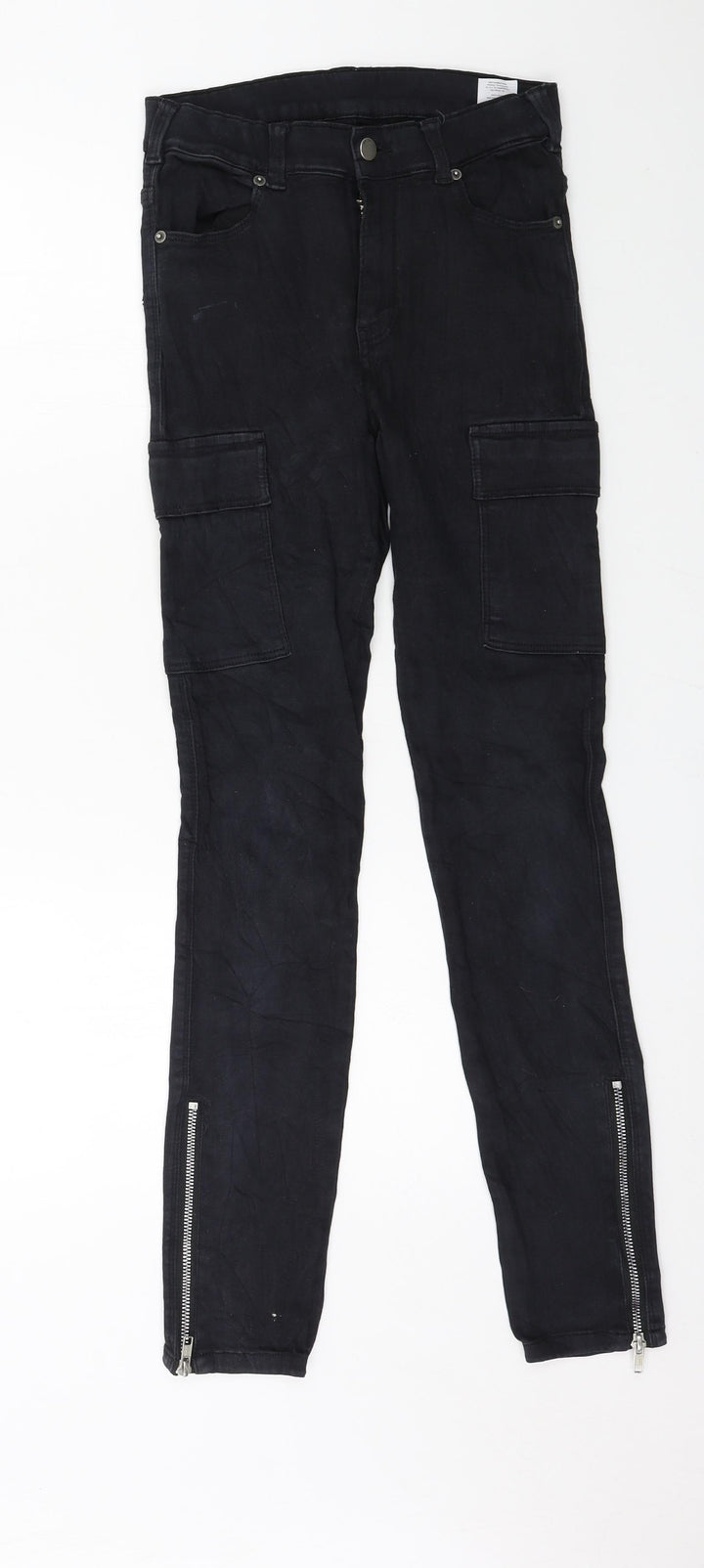 Dr. Denim Womens Black Denim Skinny Jeans Size 26 in L28 in