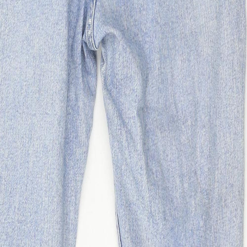 H&M Womens Blue  Denim Skinny Jeans Size 8 L27 in