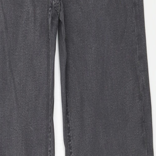 Preworn Womens Grey  Denim Skinny Jeans Size 8 L30 in