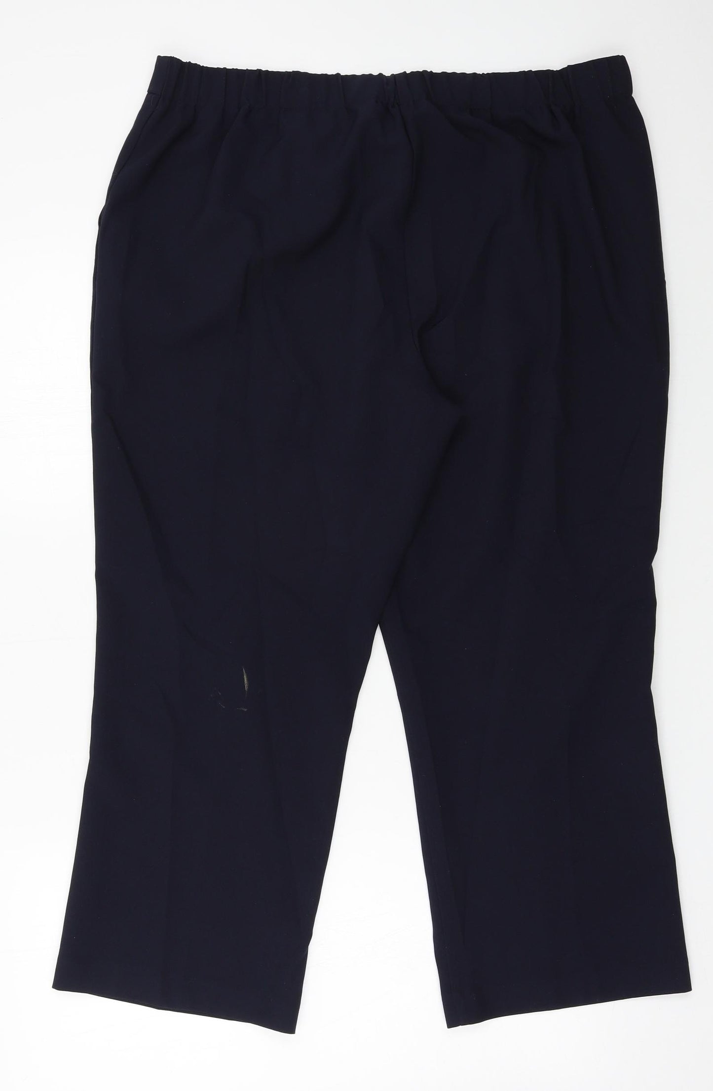 Bonmarché Womens Blue   Trousers  Size 18 L24 in
