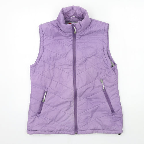 TOG 24 Womens Purple   Gilet Jacket Size 12