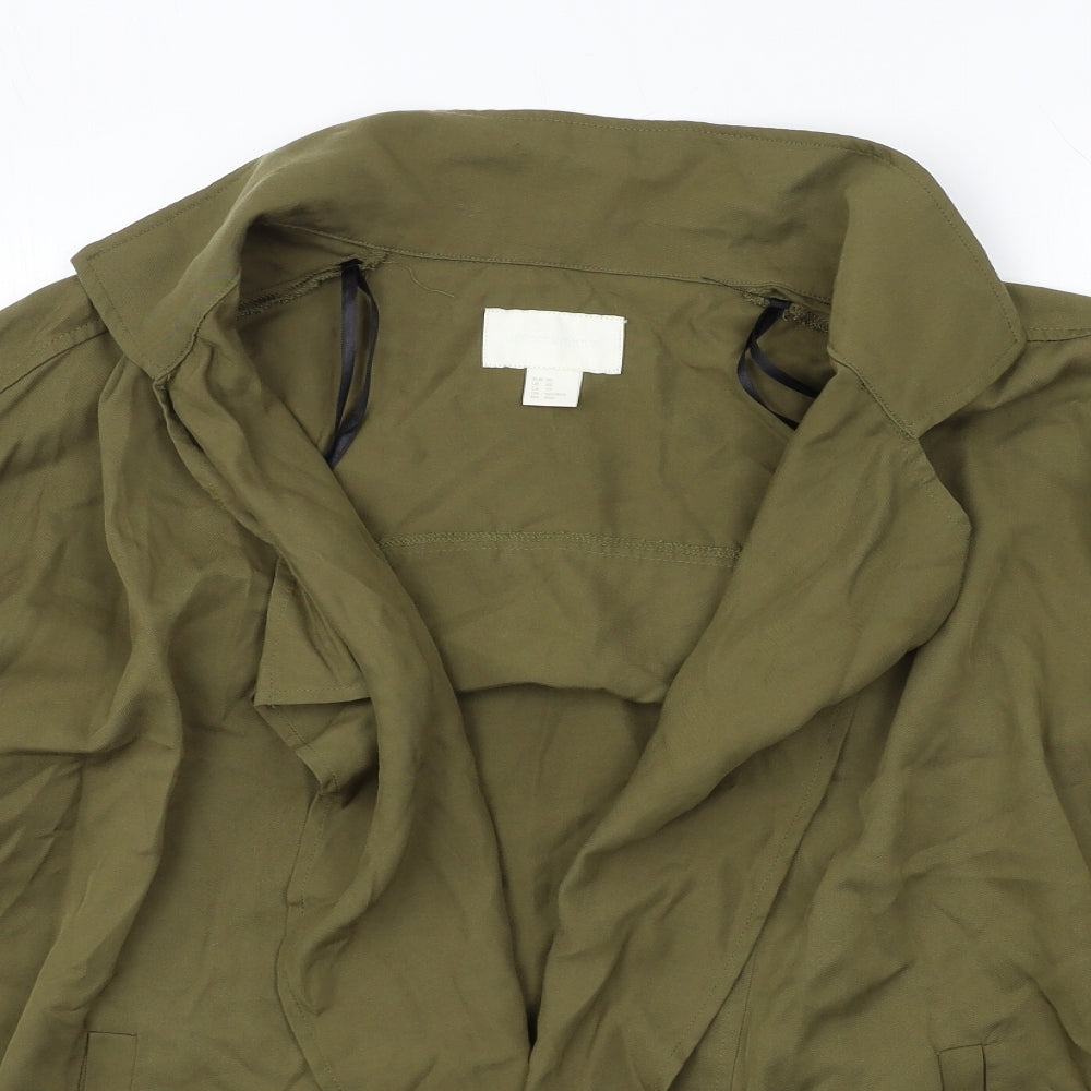 H&M Womens Green   Jacket  Size XS