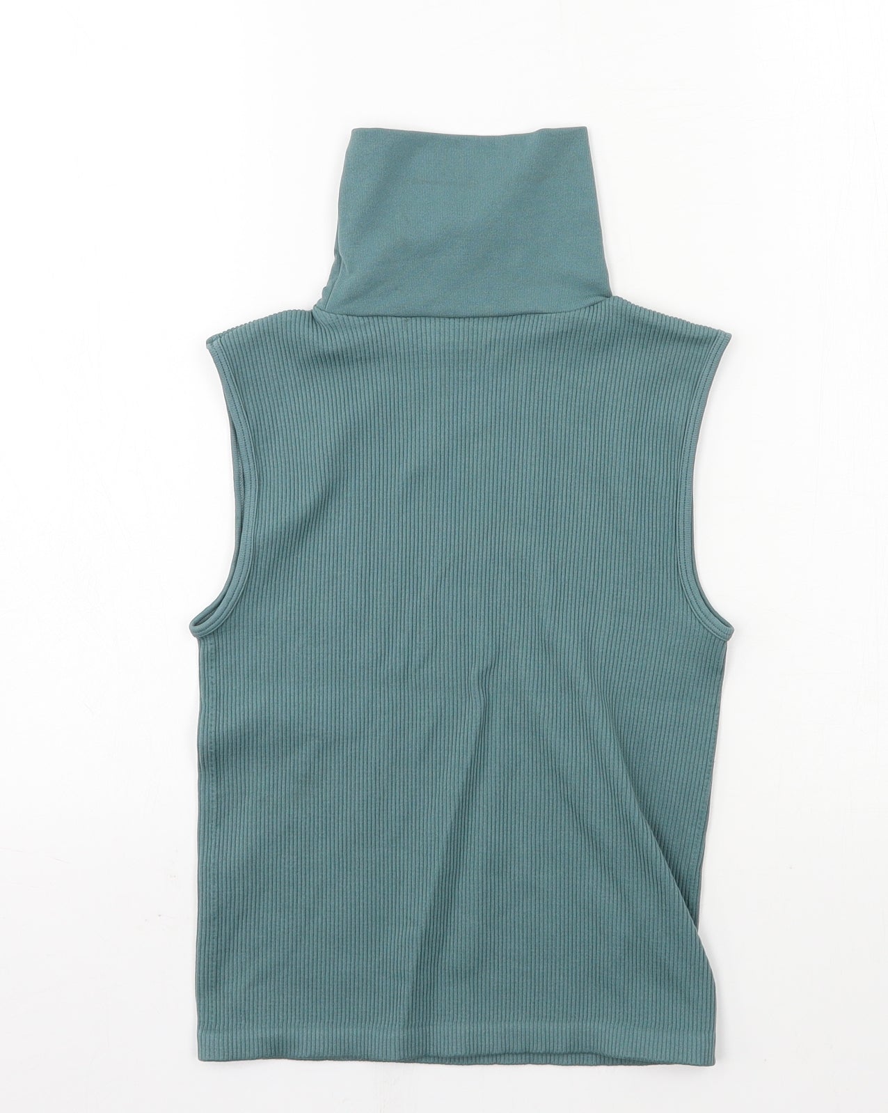 PRETTYLITTLETHING Womens Blue  Jersey Basic T-Shirt Size L