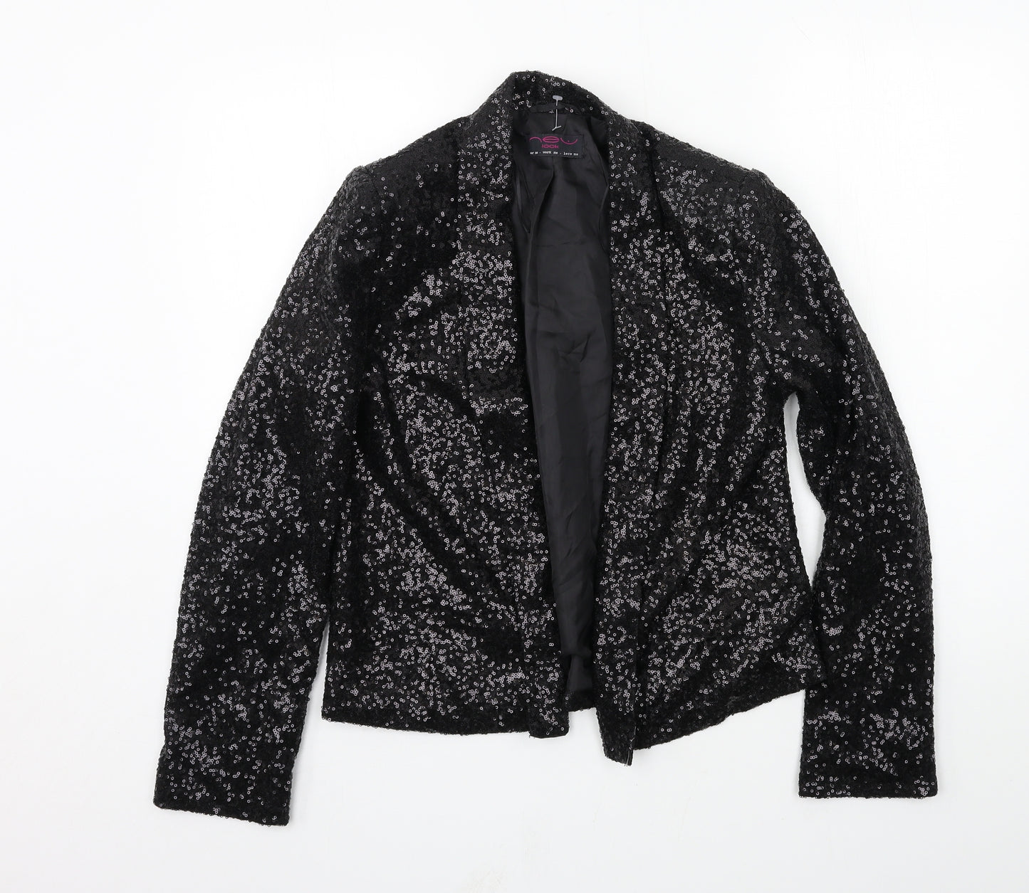 New Look Womens Black   Jacket Blazer Size 12