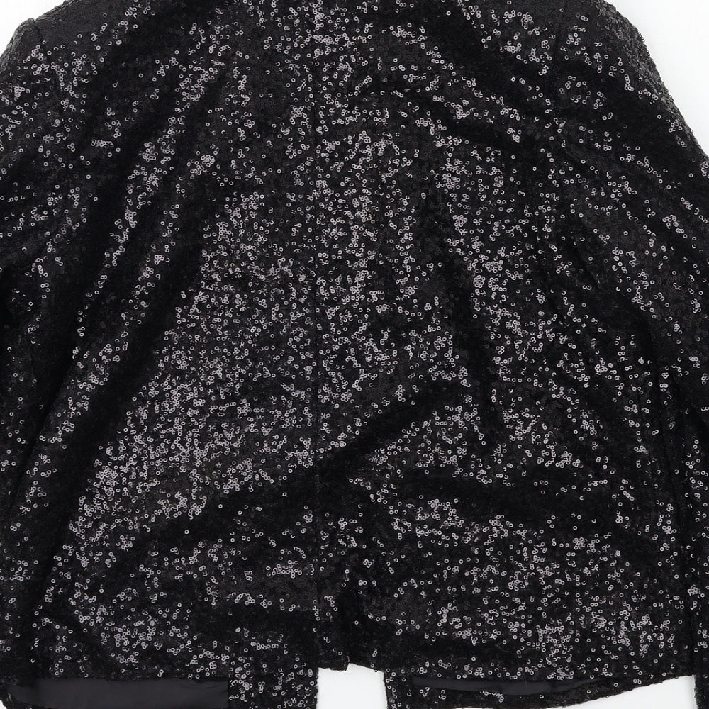 New Look Womens Black   Jacket Blazer Size 12