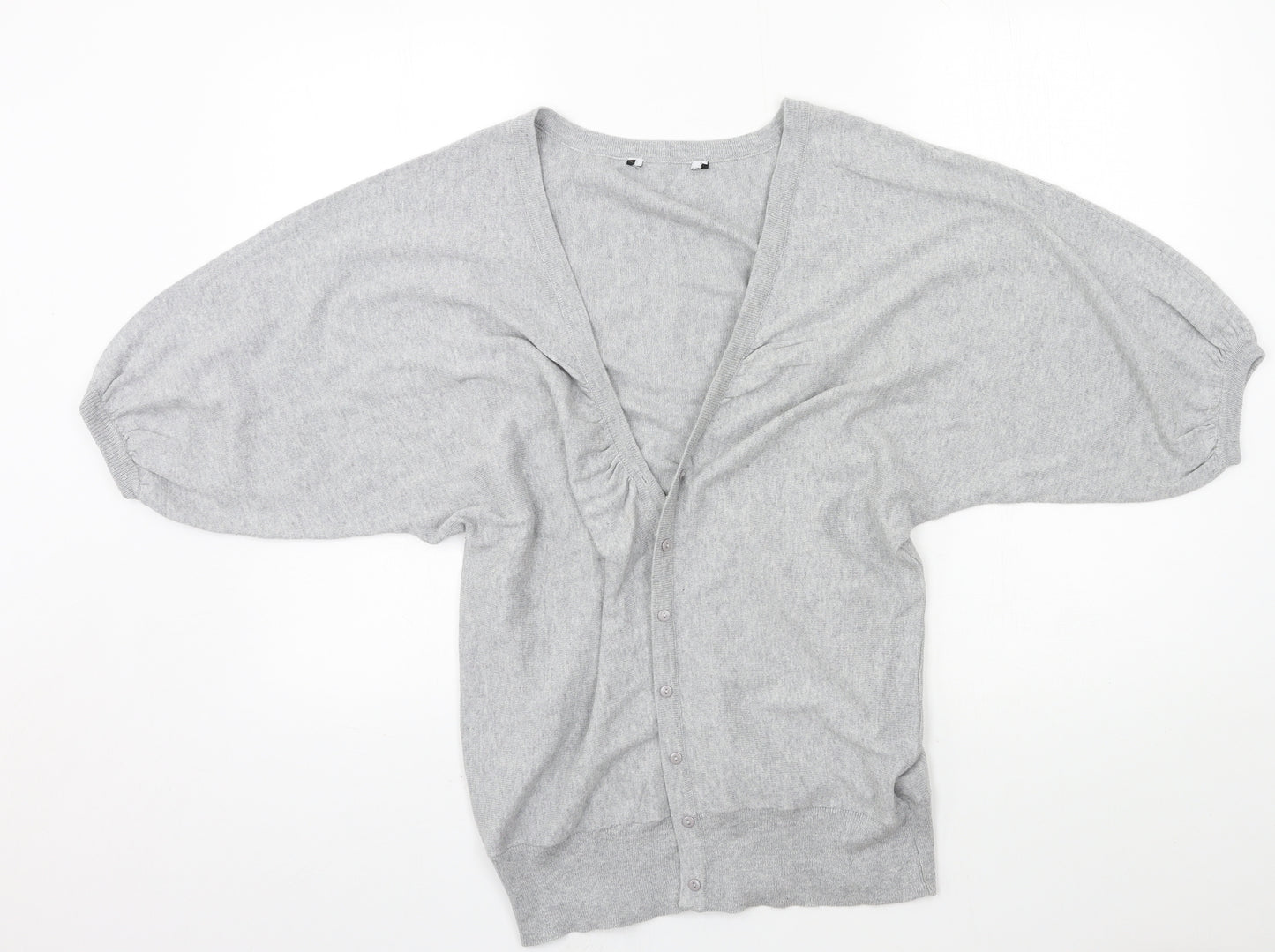 Debenhams Womens Green  Knit Cardigan Jumper Size 14