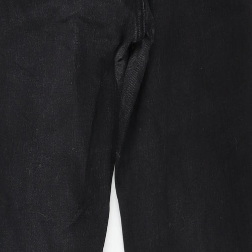 Bershka Womens Black  Denim Skinny Jeans Size 8 L28 in