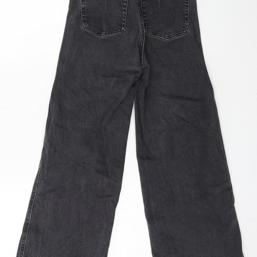 H&M Womens Green  Denim Cropped Jeans Size 6 L24 in
