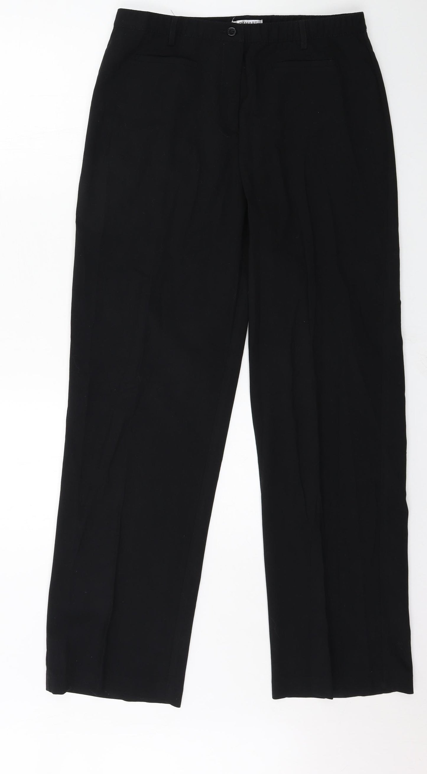 Damart Womens Black   Trousers  Size 14 L30 in