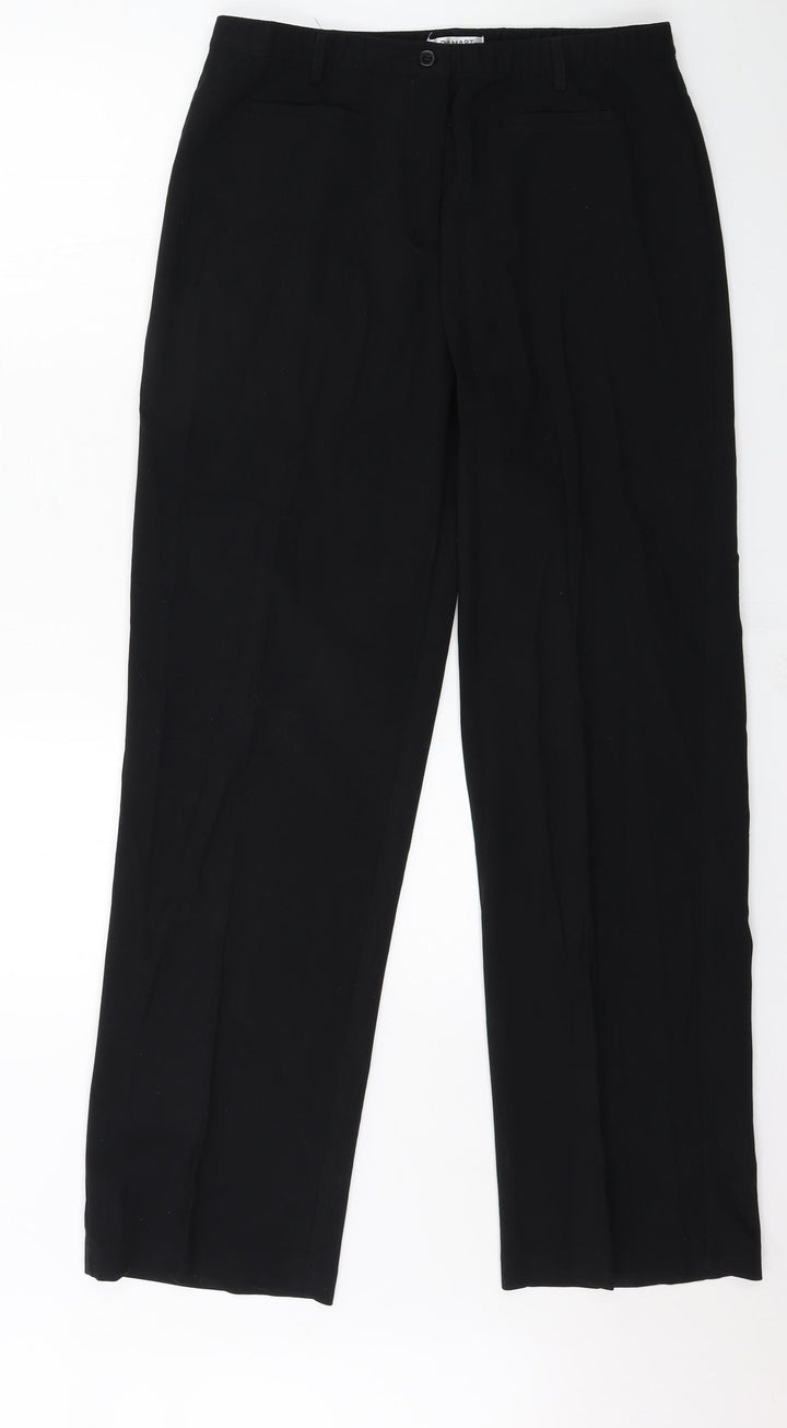 Damart Womens Black   Trousers  Size 14 L30 in