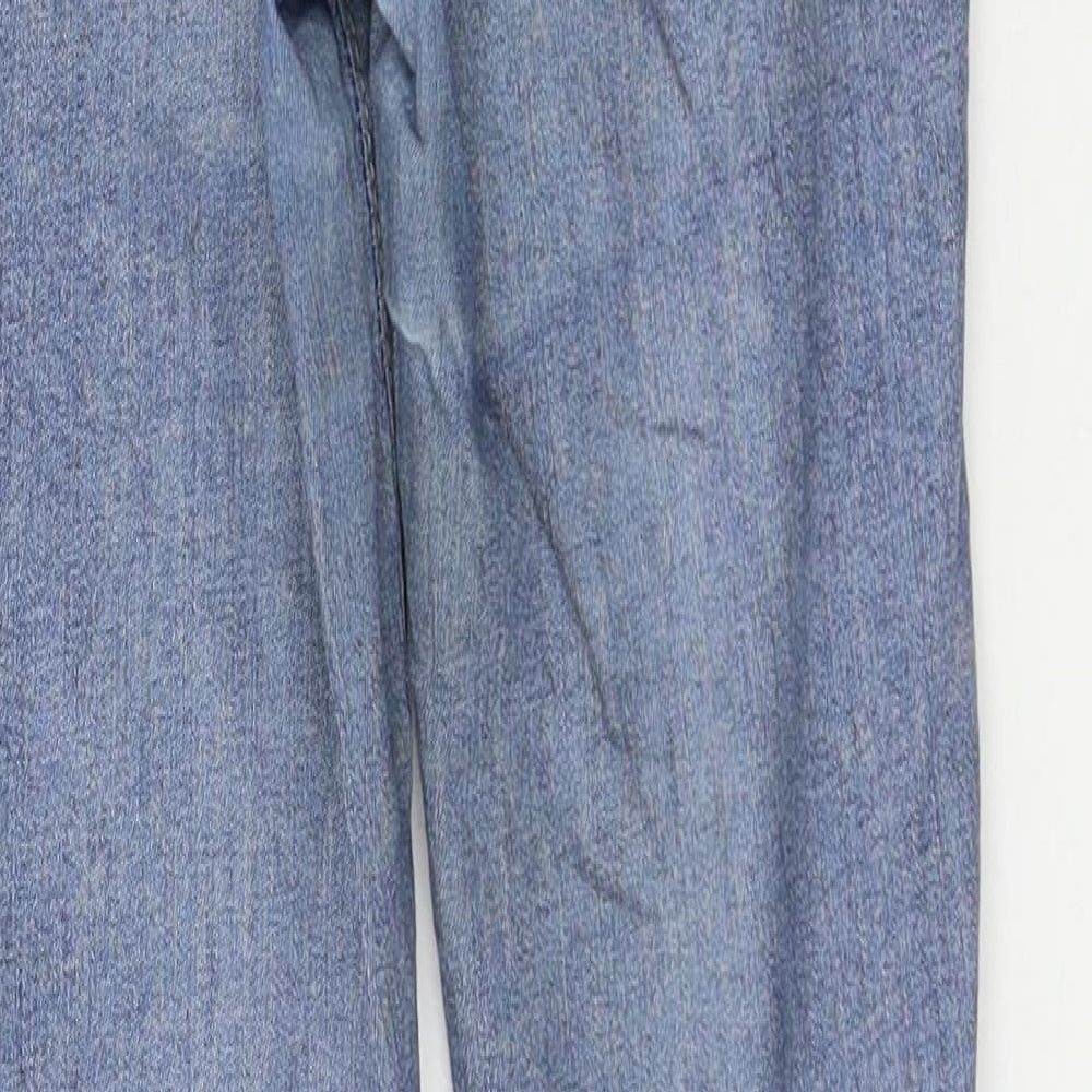 Gina Womens Blue  Denim Skinny Jeans Size 6 L29 in