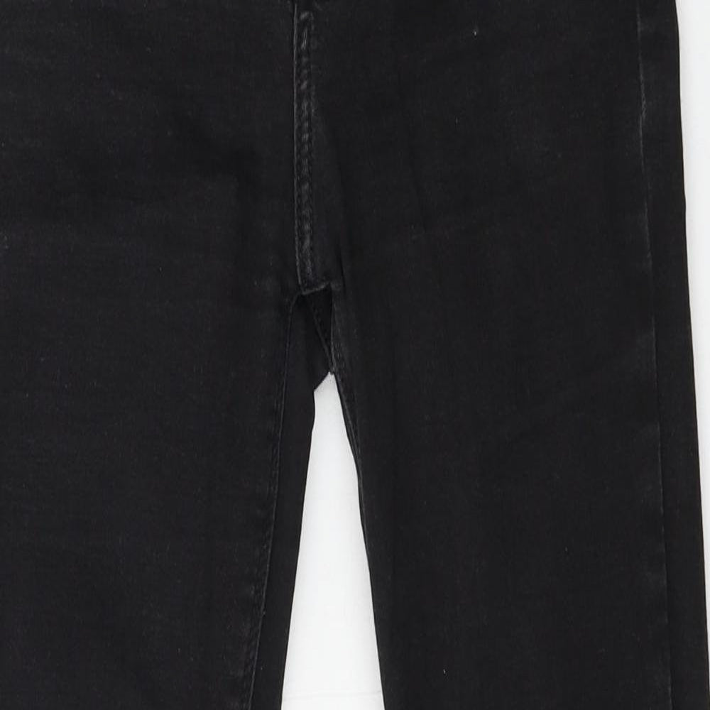 River Island Womens Black  Denim Skinny Jeans Size 10 L25 in