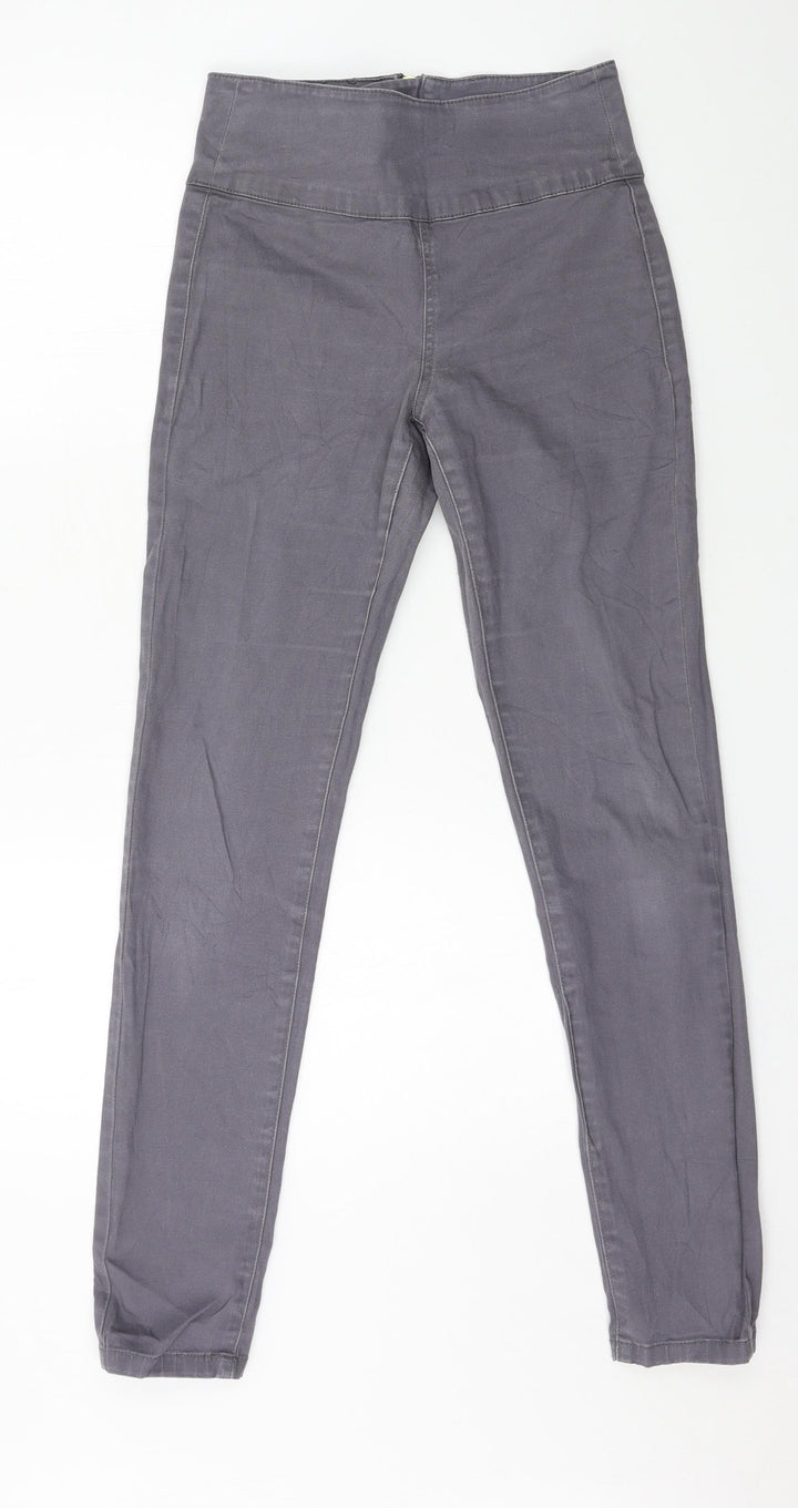 Pieces Womens Grey  Denim Skinny Jeans Size S L29 in