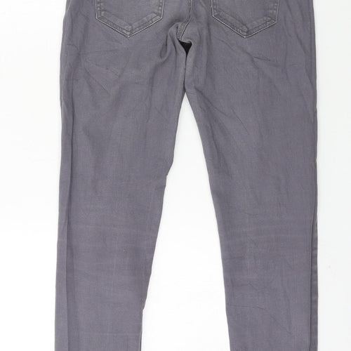 Pieces Womens Grey  Denim Skinny Jeans Size S L29 in