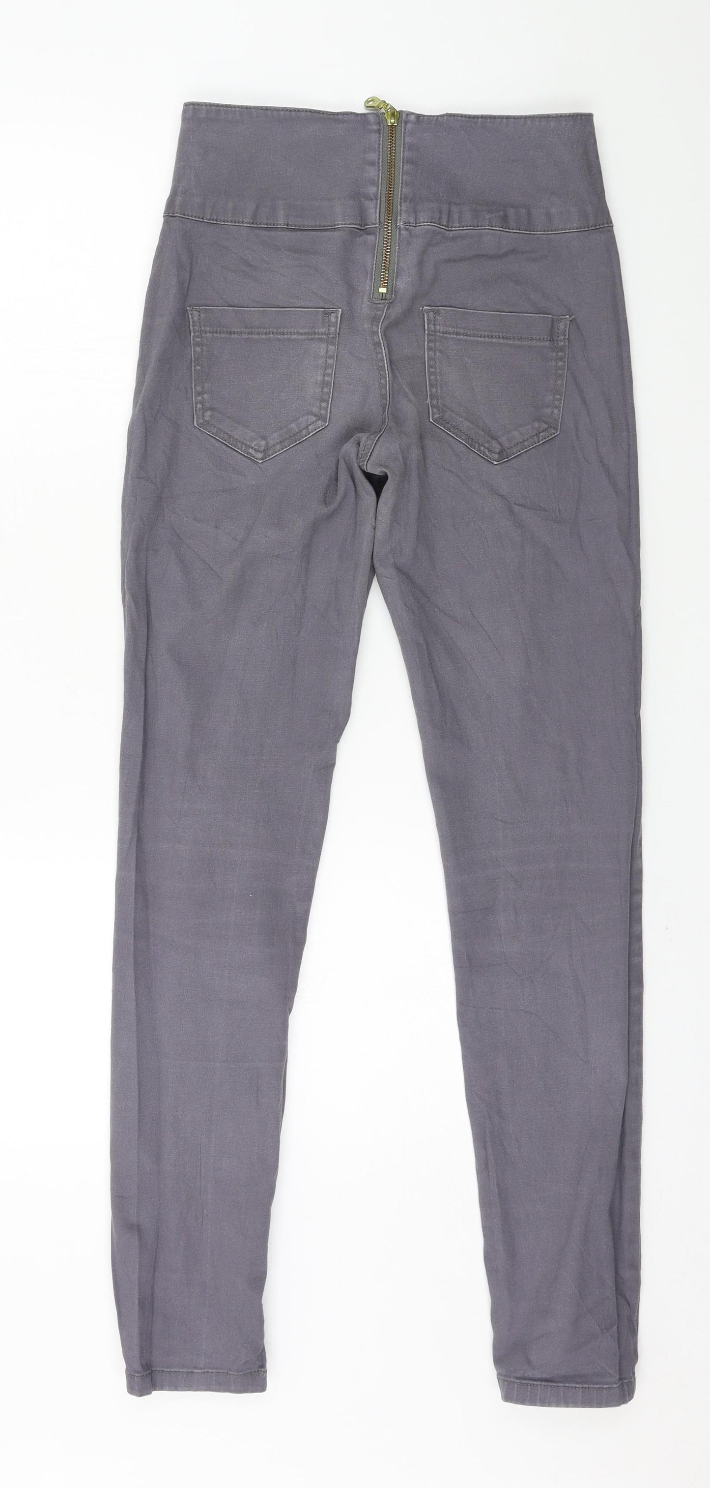 Pieces Womens Grey  Denim Skinny Jeans Size S L29 in
