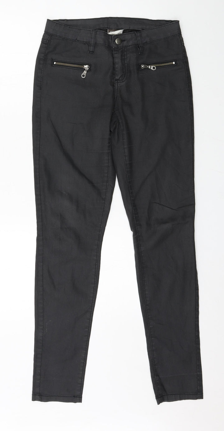 Pieces Womens Grey  Denim Skinny Jeans Size 30 in L31 in