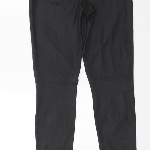 Pieces Womens Grey  Denim Skinny Jeans Size 30 in L31 in