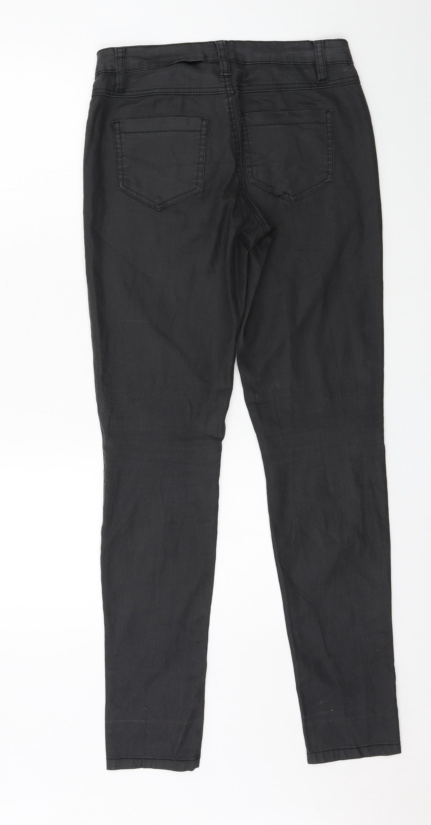 Pieces Womens Grey  Denim Skinny Jeans Size 30 in L31 in