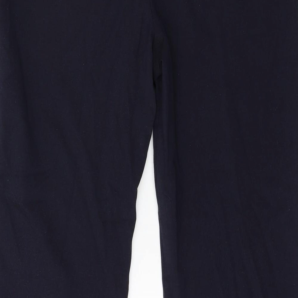 Monsoon Womens Blue   Trousers  Size 14 L28 in