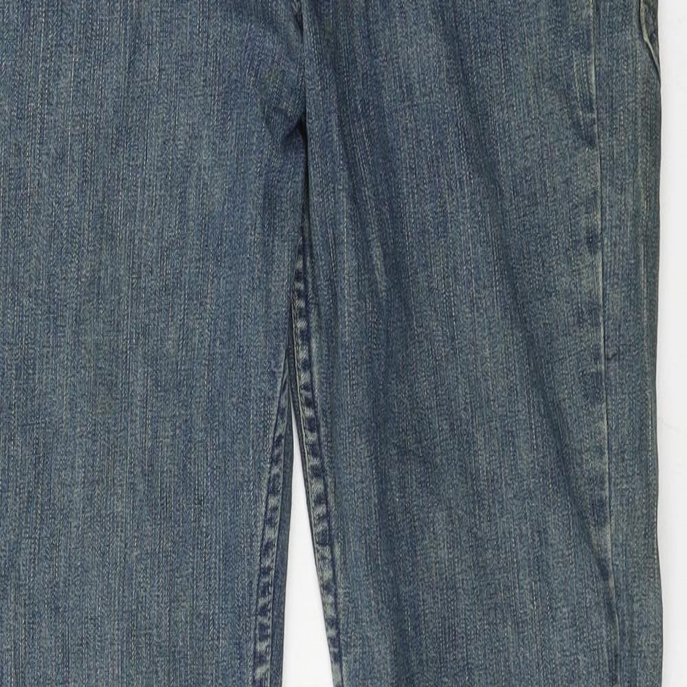 Volcom Mens Blue  Denim Bootcut Jeans Size 26 in L30 in
