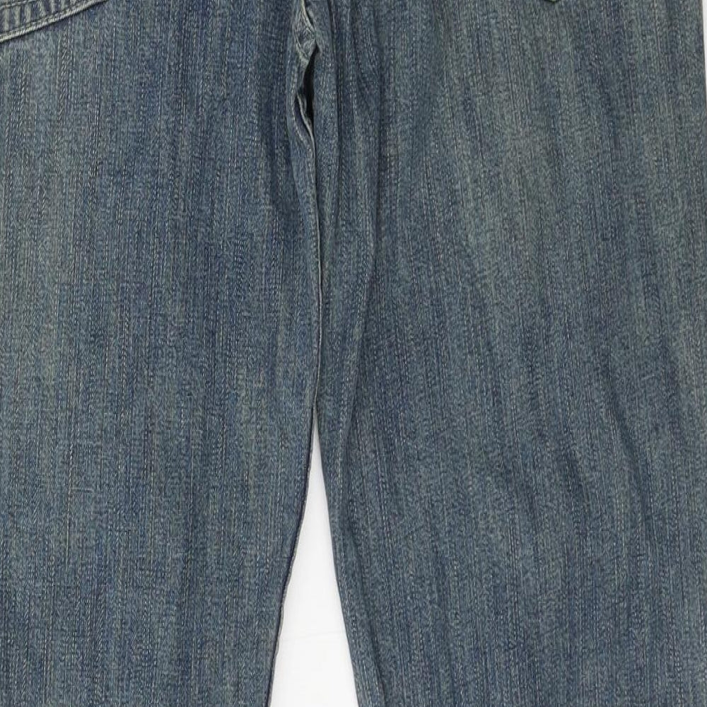 Volcom Mens Blue  Denim Bootcut Jeans Size 26 in L30 in