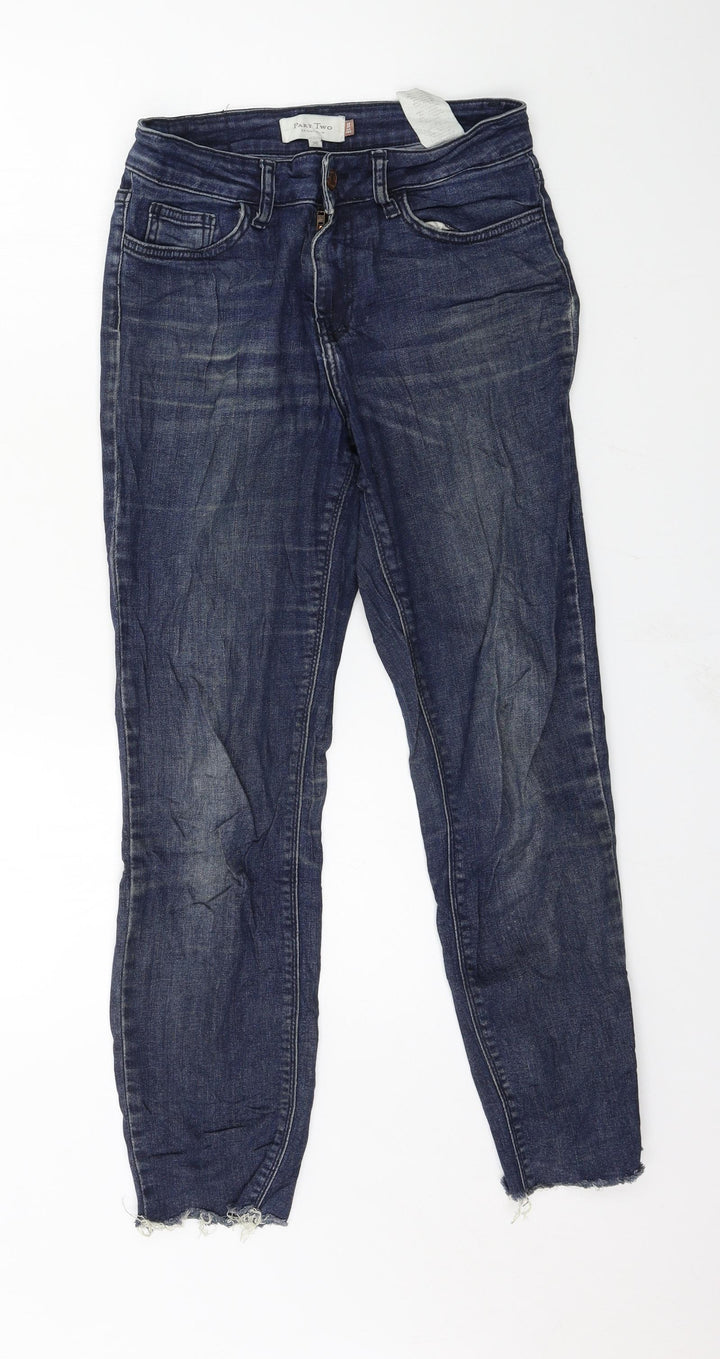 Part Two Womens Blue Denim Straight Jeans Size 26 in L25 in