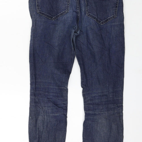 Part Two Womens Blue  Denim Straight Jeans Size 26 in L25 in