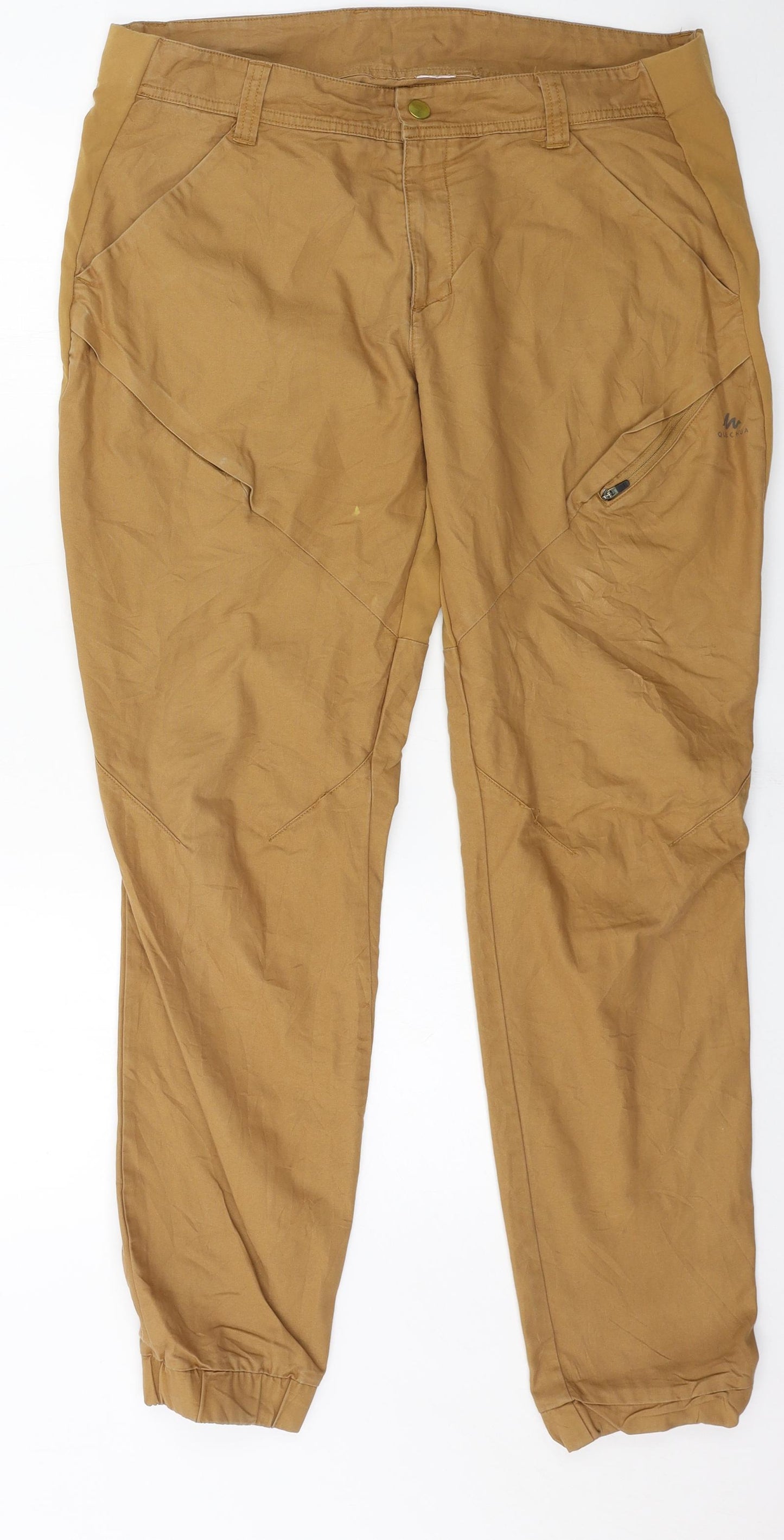 Quechua Womens Brown   Jogger Trousers Size 36 in L29 in