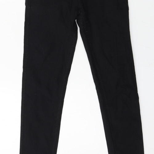 MARILYN Womens Black  Jersey Trousers  Size M L29 in
