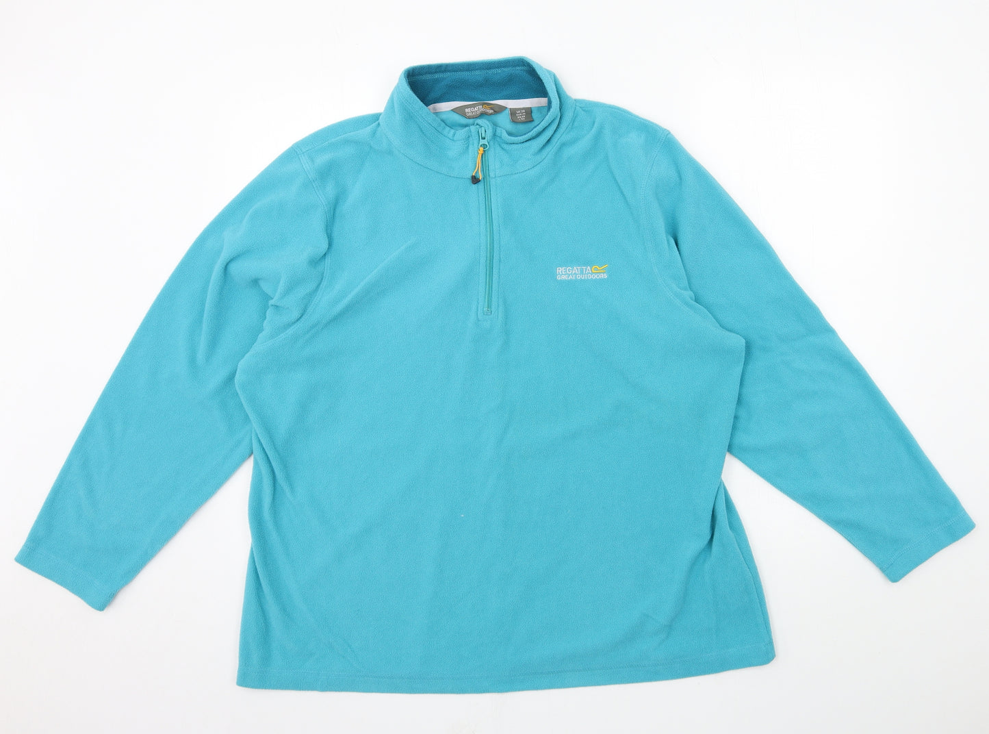 Regatta Womens Blue  Fleece Pullover Sweatshirt Size 20