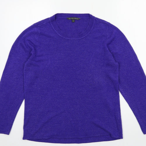 Bonmarché Womens Blue  Knit Pullover Jumper Size 12