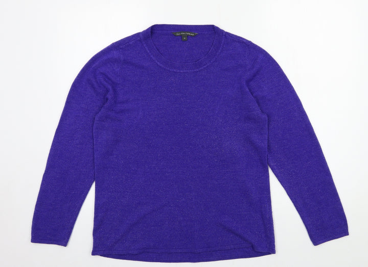 Bonmarché Womens Blue Knit Pullover Jumper Size 12