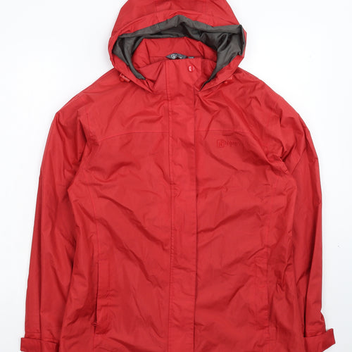 Hi Gear Womens Red   Rain Coat Coat Size 12