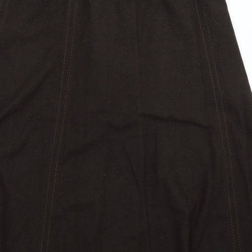 Marks and Spencer Womens Grey   A-Line Skirt Size 32 in